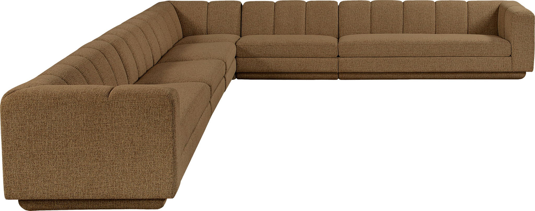 Modari - Sectional - Brown - Stylish Home Furniture