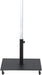 Amalfi - Aluminum Patio Umbrella - Black Base / White Pole - Stylish Home Furniture
