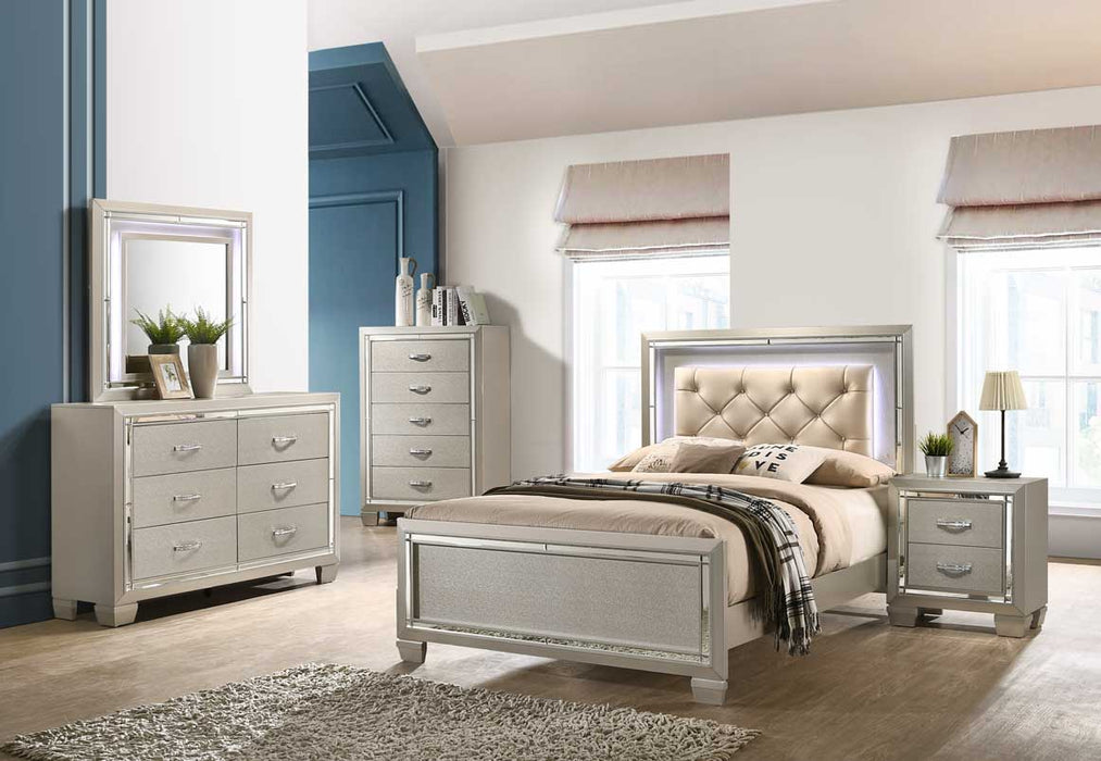 Platinum - Youth Platform Bedroom Set - Stylish Home Furniture