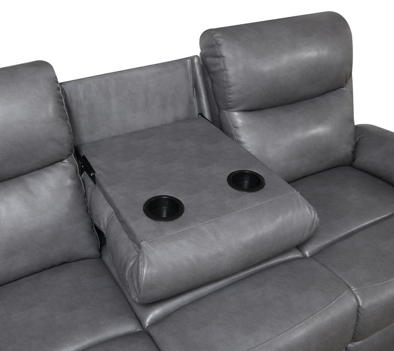 U185 - Motion Loveseat - Gray
