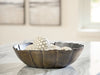 Aidman - Bowl - Black / Antique Gold Finish - Stylish Home Furniture