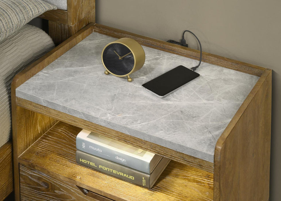 B275 - Nightstand - Light Aspen Oak