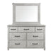 Scott - 7-Drawer Dresser With Mirror Set - Stylish Home Furniture