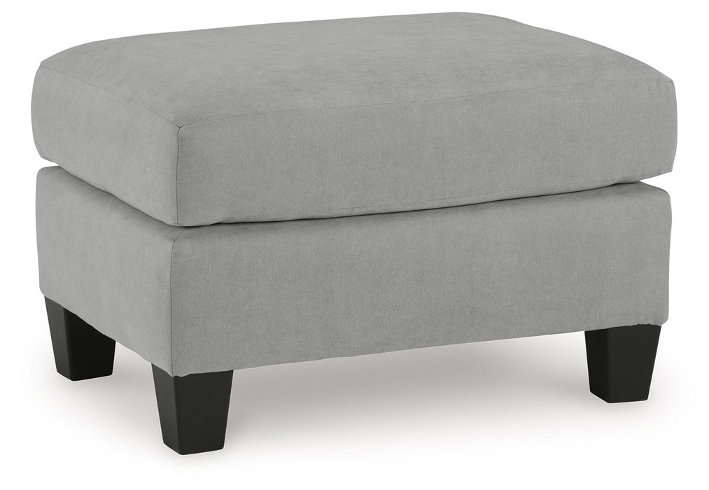 Adlai - Ottoman - Shadow - Stylish Home Furniture