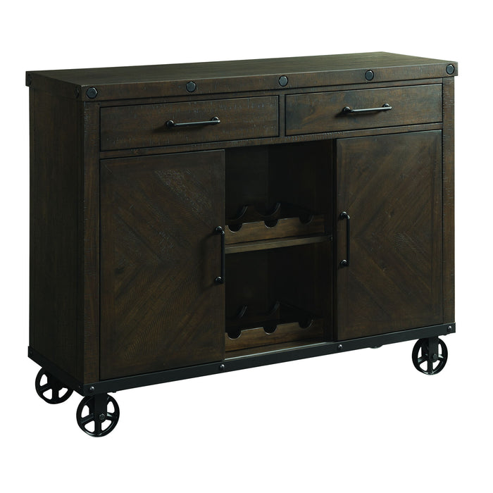 Colorado - Server - Dark Brown - Stylish Home Furniture