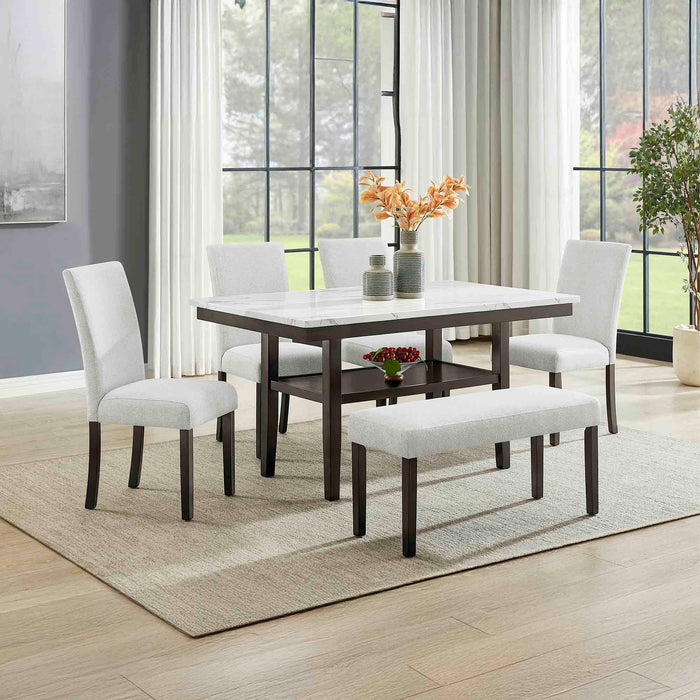 Carissa - Rectangle Dining Set - Stylish Home Furniture