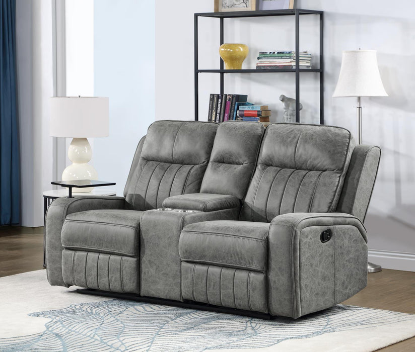 U172 - Motion Loveseat - Gray