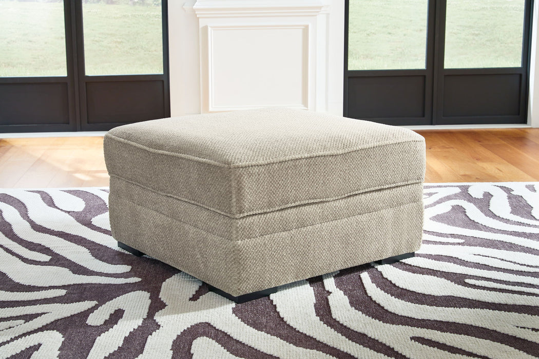 Calnita - Ottoman With Storage - Sisal - Stylish Home Furniture