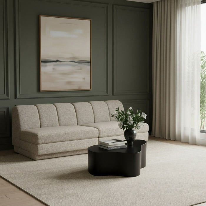 Modari - Sectional - Beige - Stylish Home Furniture