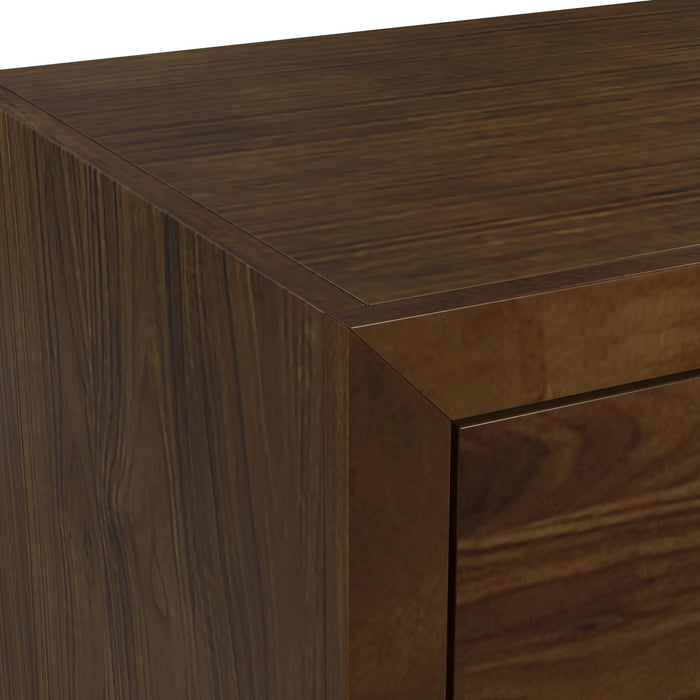 Malia - 6-Drawer Dresser - Walnut - Stylish Home Furniture