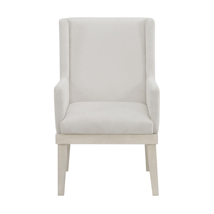 Avalanche - Dining Arm Chair (Set of 2) - Antique White - Stylish Home Furniture