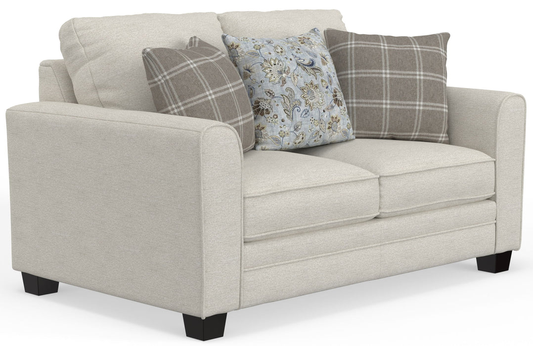 Magnolia - Loveseat - Shell - Stylish Home Furniture