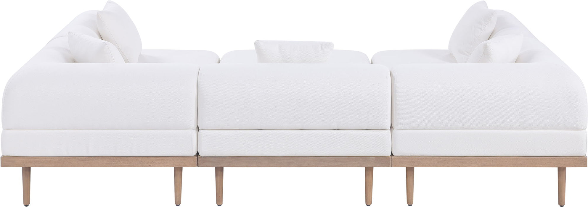 Laguna - 6 Piece 142" Outdoor Patio Modular Sectional