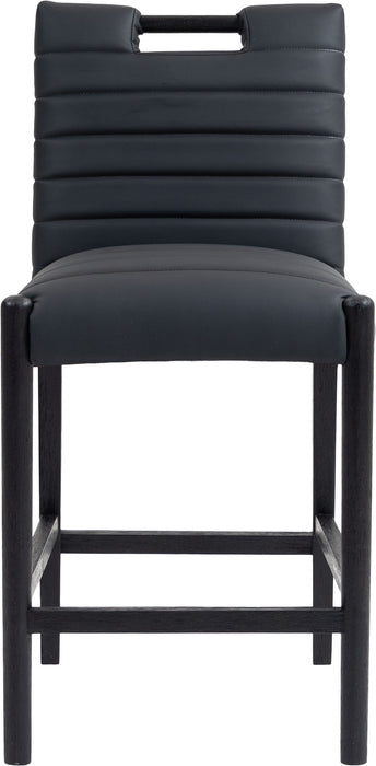 Aimee - Counter Stool - Black Legs