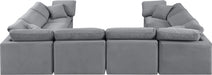 Indulge - Velvet 8 Piece Modular Sectional - Stylish Home Furniture