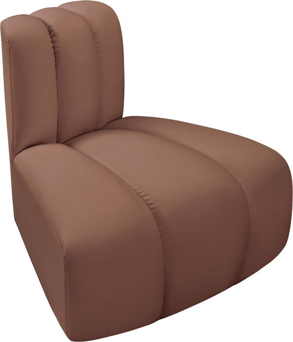 Arc - Faux Leather Reverse Corner Chair