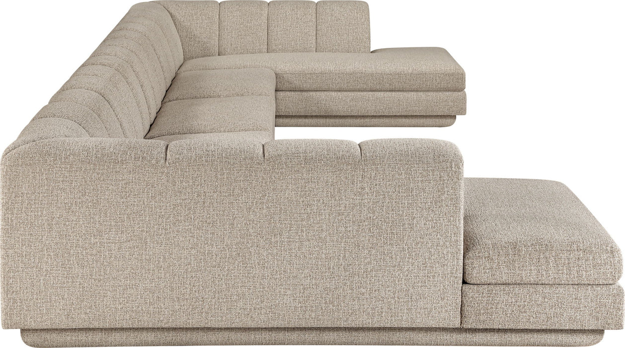 Modari - Sectional - Beige - Stylish Home Furniture