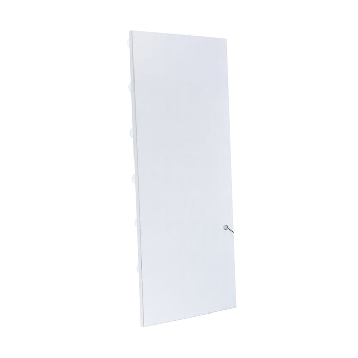 Lindy - Floor Mirror - Glossy White - Stylish Home Furniture