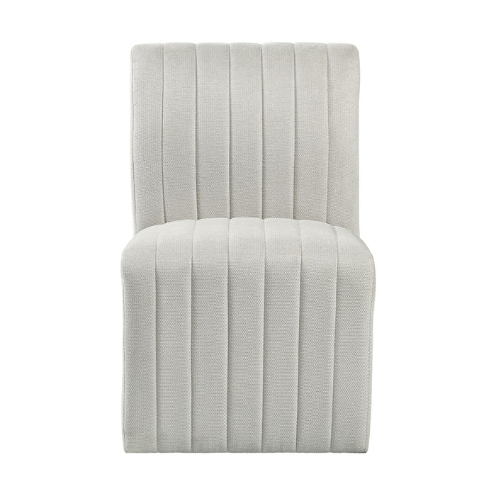 Jemma - Dining Side Chair (Set of 2) - Beige - Stylish Home Furniture