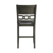 Amherst - Counter Side Chair With Fabric Cushion (Set of 2) - Gray Finish - Stylish Home Furniture
