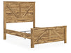 Maystonna - Crossbuck Panel Bed - Stylish Home Furniture