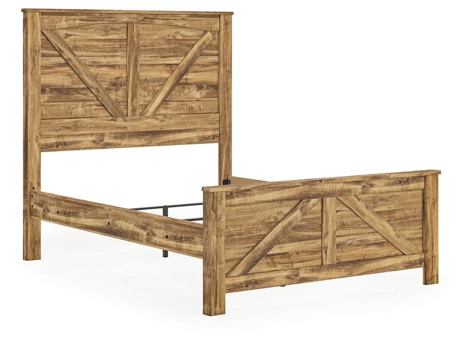 Maystonna - Crossbuck Panel Bed - Stylish Home Furniture