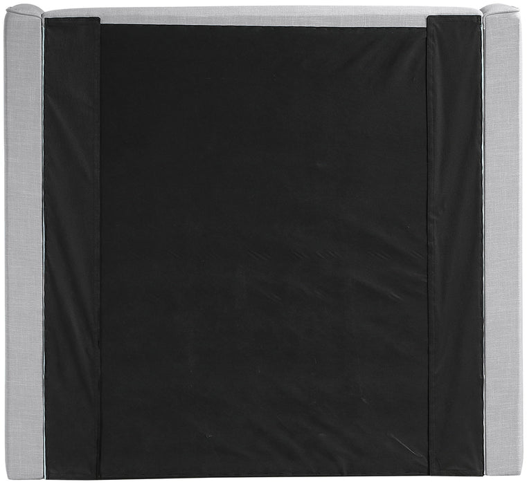 Kendall - Linen Textured Fabric Upholstered Bed