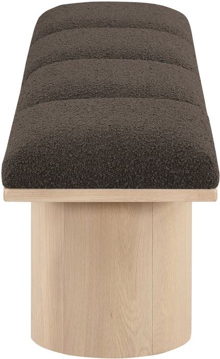 Pavilion - 4 Piece Modular Bench With Natural Base