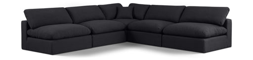 Comfy - 5 Piece Linen Modular Corner Armless Sectional