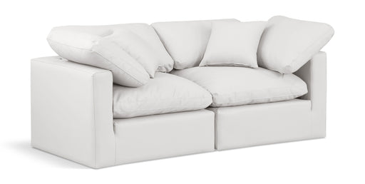 Indulge - Faux Leather 2 Seat Modular Sofa