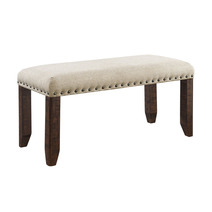 Jax - Bench - Cream - Stylish Home Furniture