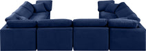 Indulge - Velvet 8 Piece Modular Sectional - Stylish Home Furniture
