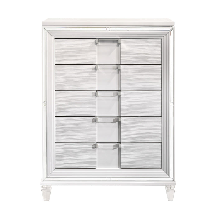 Twenty Nine - 5-Drawer Flip-Top Chest - Stylish Home Furniture