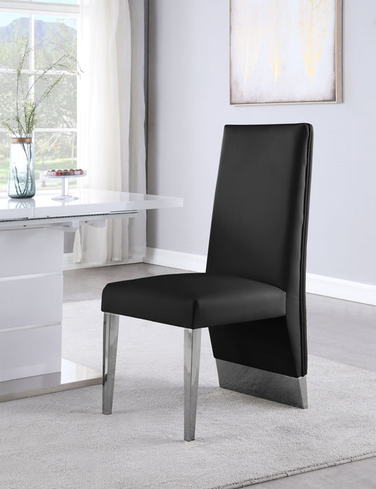 Porsha - Dining Chair Set - Chrome Base