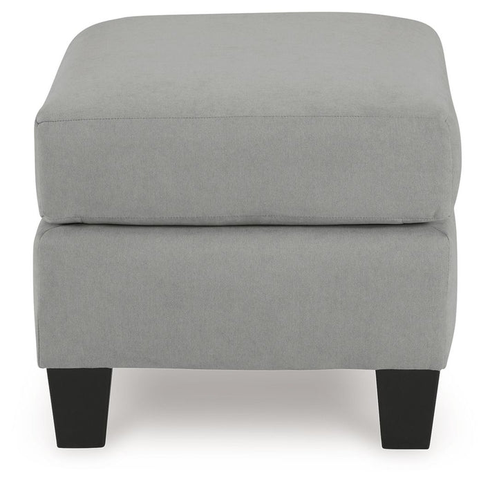 Adlai - Ottoman - Shadow - Stylish Home Furniture