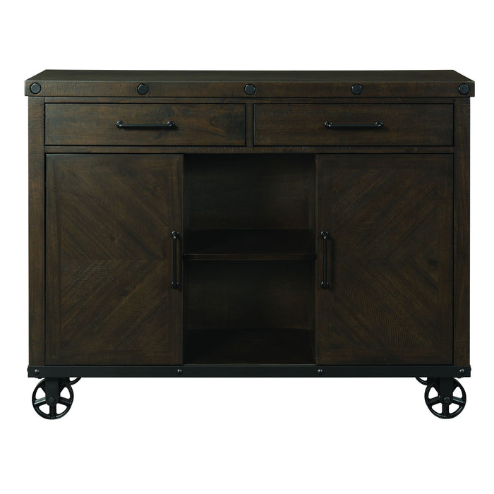 Colorado - Server - Dark Brown - Stylish Home Furniture