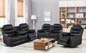 U190 - Motion Sofa - Black - Stylish Home Furniture