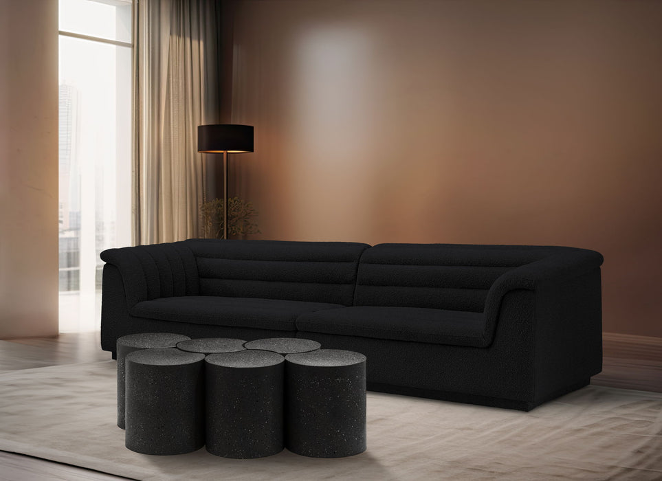 Dimple - 6 Piece Modular Coffee Table - Terazzo Finish