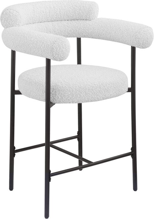 Blake - Counter Stool With Black Base (Set of 2)