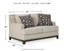 Ballina - Loveseat - Linen - Stylish Home Furniture