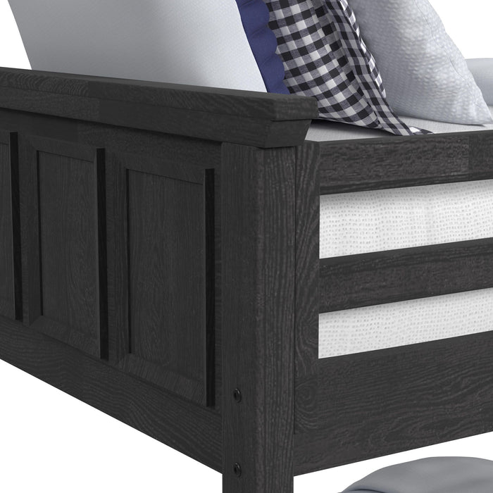 Hampton Kids - Bunk With Staircase And Trundle - Stylish Home Furniture