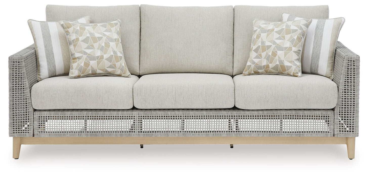Seton Creek - 4 Pc. - Lounge Set - Gray - Stylish Home Furniture