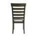 Colorado - Dining Height Side Chair (Set of 2) - Charcoal - Stylish Home Furniture