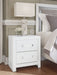 Maeling - Two Drawer Night Stand - Stylish Home Furniture