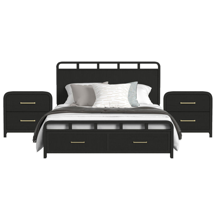 Ridgemont - Storage Bedroom Set - Stylish Home Furniture