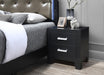 B375 - Nightstand - Black - Stylish Home Furniture