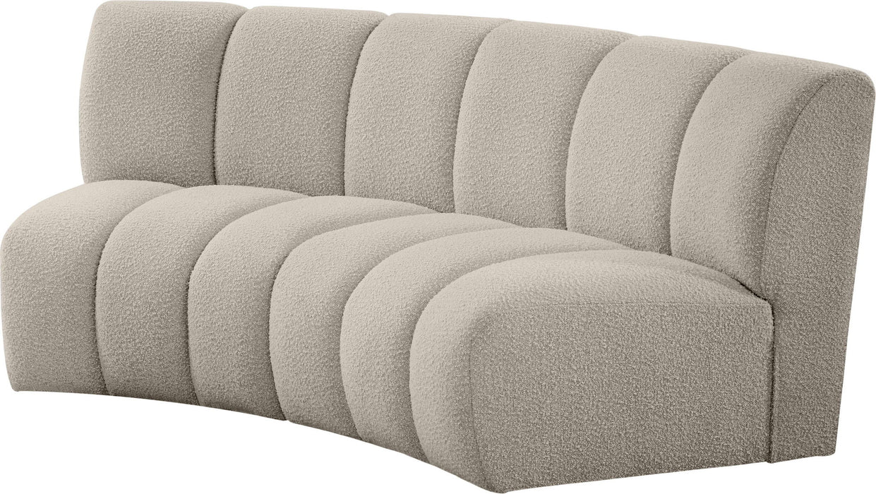 Infinity - 2 Piece Boucle Modular Sectional