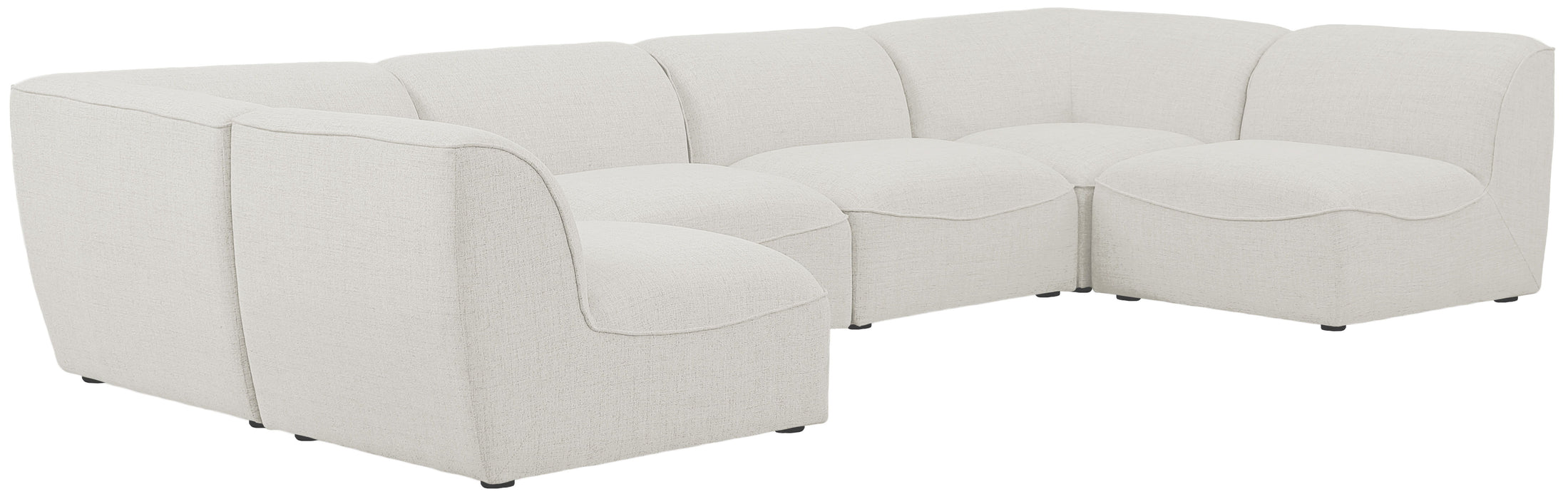 Miramar - Modular Sectional 6 Piece - Cream