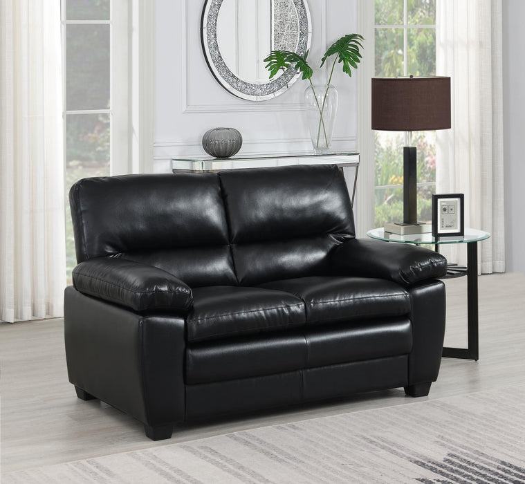 U529 - Loveseat - Black