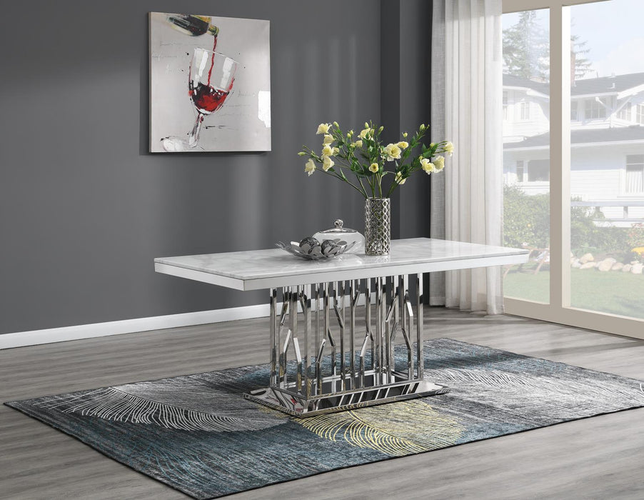 G-081-T-WHITE - Dining Room Set